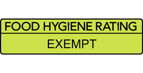 Food Hygiene Rating Scheme Exempt